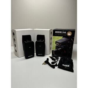 RODELink Filmmaker Kit Digital Camera-Mount Wireless Microphone